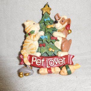 Pet Lover Christmas Ornament
